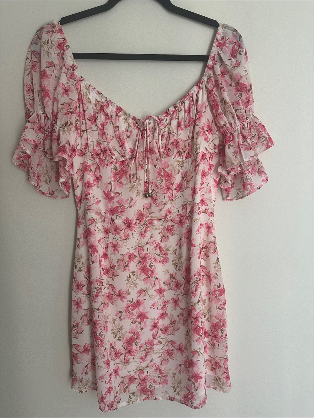 Skylar + Madison Pink Floral Mini Dress
